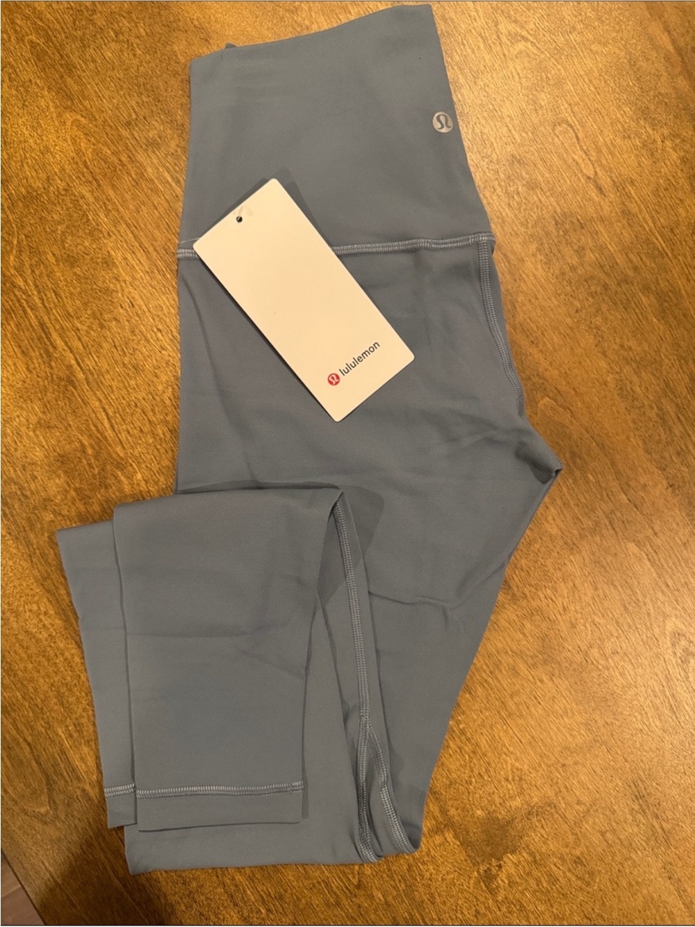 Lululemon Wunder Train High-Rise 28” Leggings in Steel Blue - Picture 3 of 12